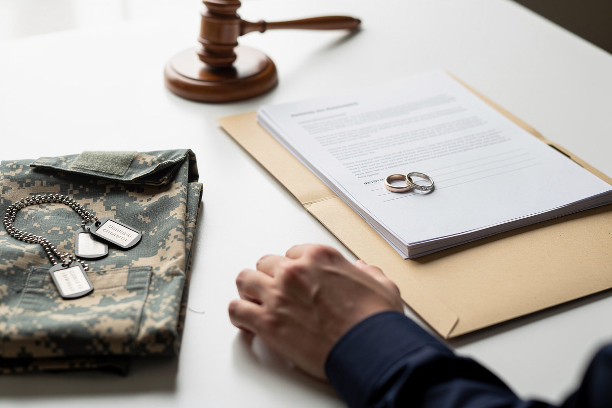 BG Family Law - Military divorce attorney Long Beach specializing in SCRA, USFSPA, and military pension division