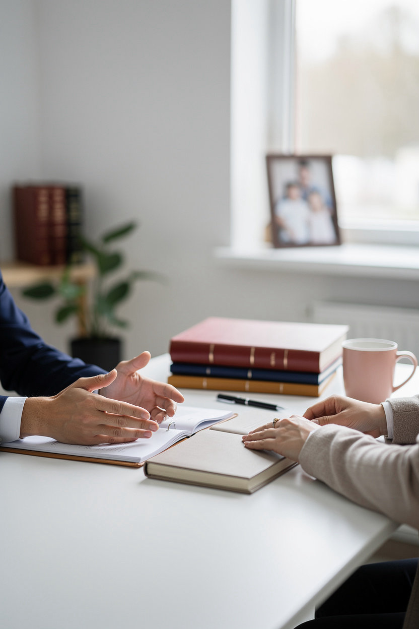 BG Family Law professional consultation room - compassionate family law attorney services in Long Beach, CA
